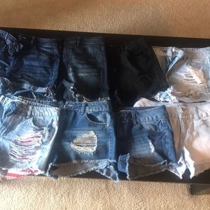 Jean shorts